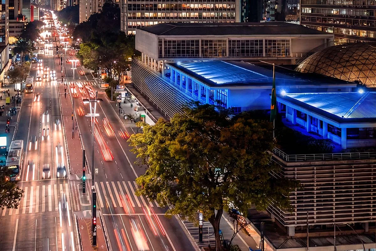 Vista Aérea Blue Note São Paulo